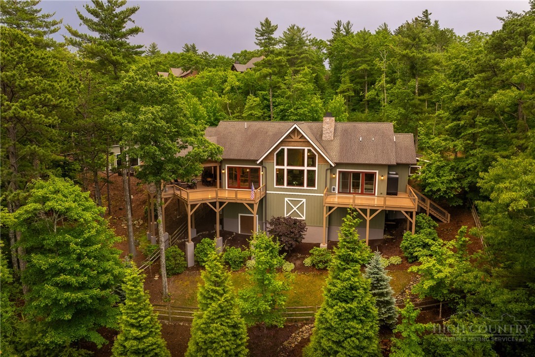 115 Passionflower Trail Boone, NC 28607 - Photo 38 of 50 an aerial view of a house with a yard