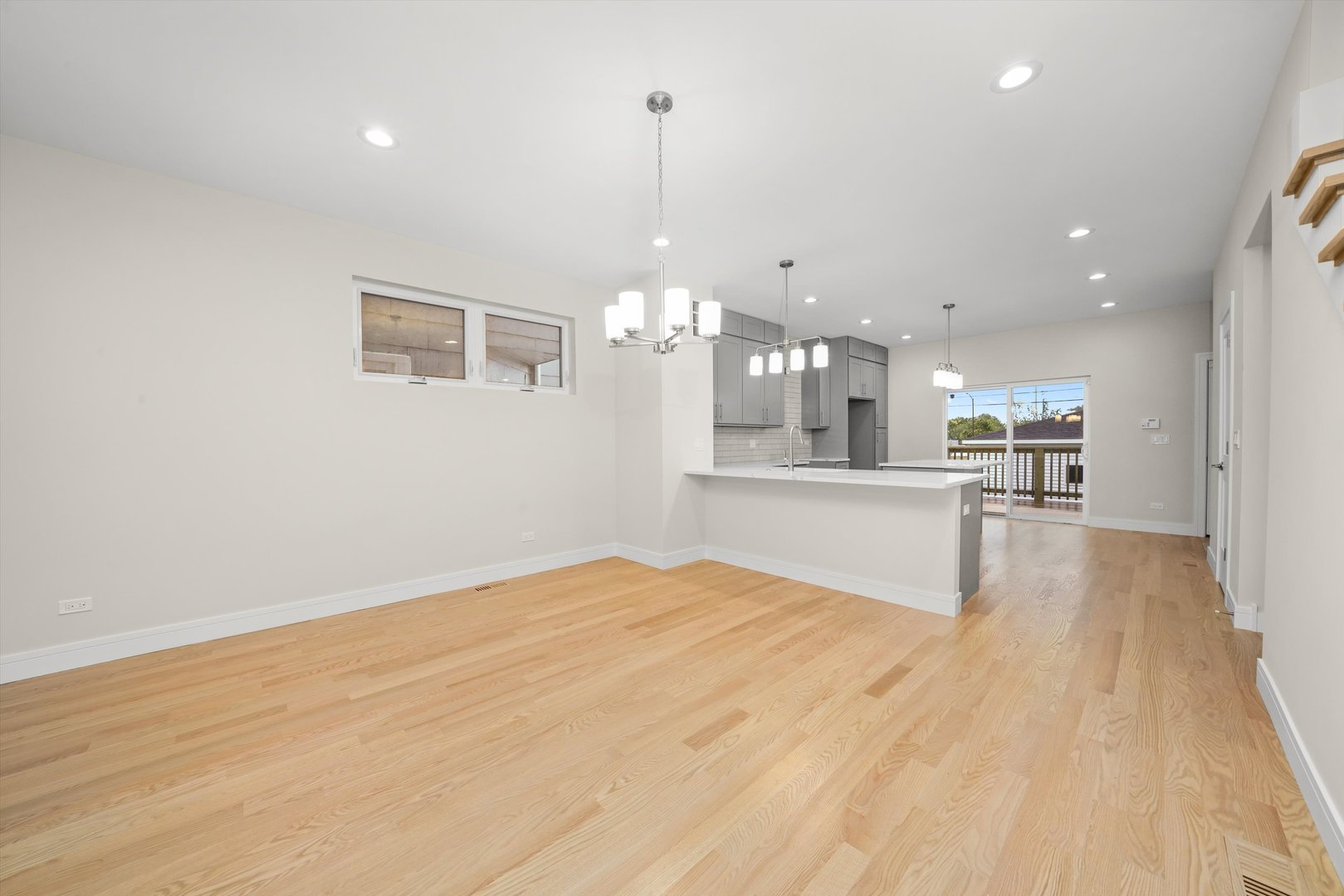 6650 South Wabash Avenue Chicago, IL 60637 - Photo 3 of 14 a view of a kitchen with kitchen island a counter top space appliances and cabinets
