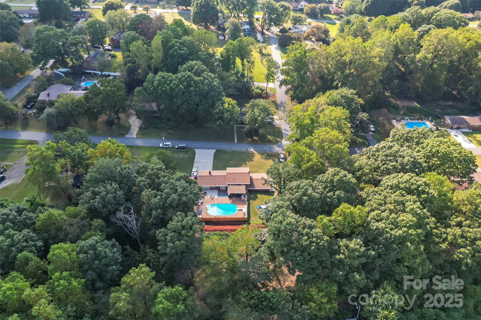 304 Parlier Avenue Conover, NC 28613 - Photo 33 of 37 an aerial view of a house with a yard
