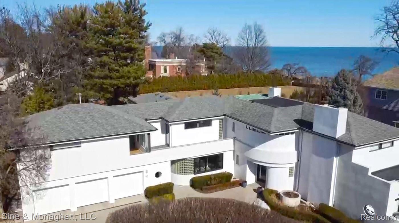 10 Provencal Road Grosse Pointe, MI 48236 - Photo 1 of 94 10-provencal-front from drone.jpg