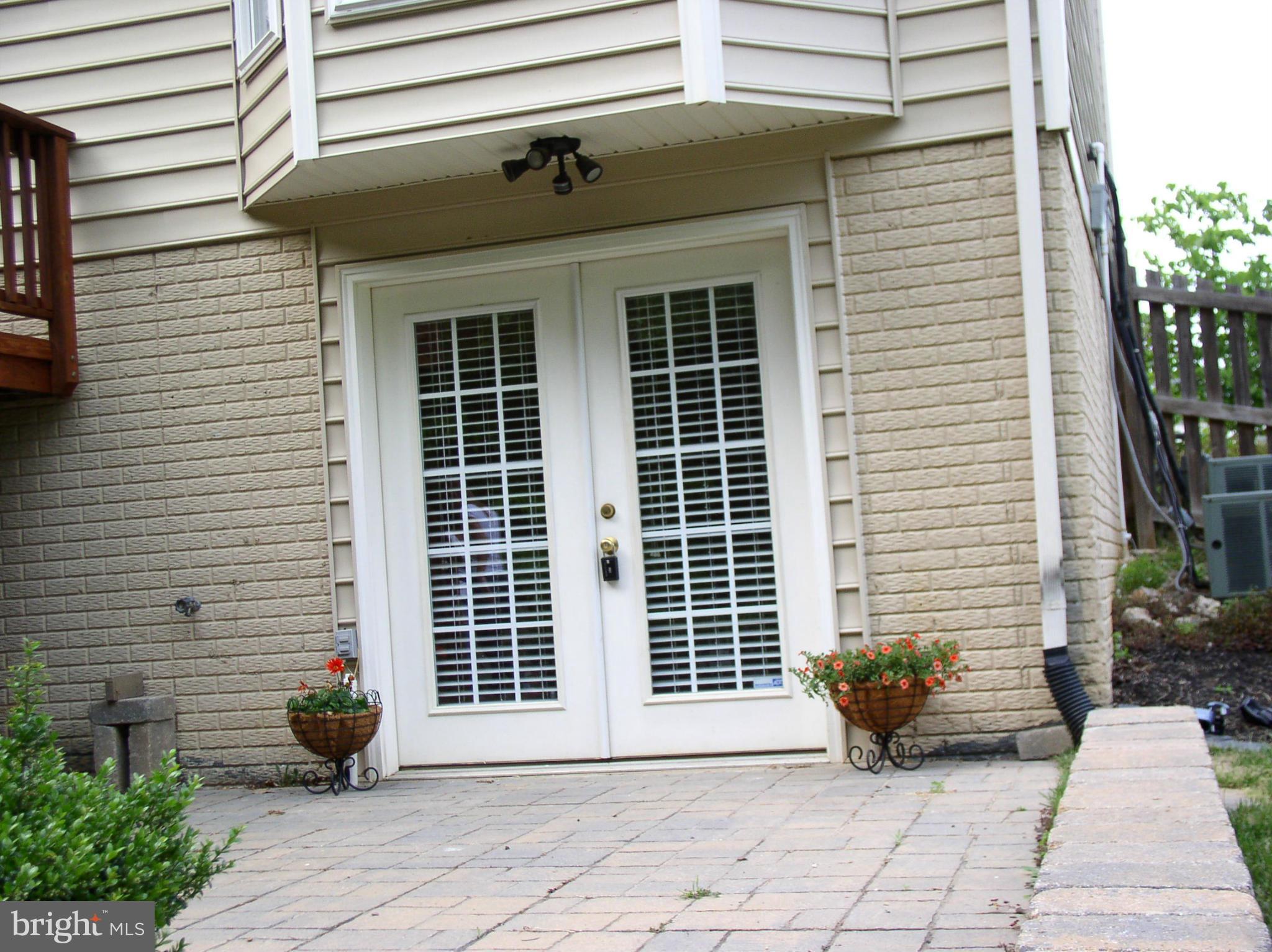 a view of a house with a window