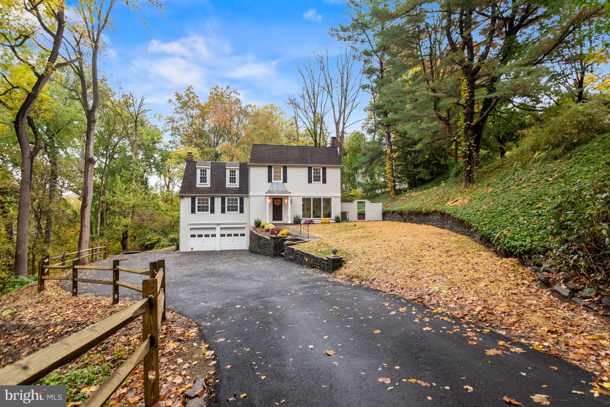 1900 Lafayette Road Gladwyne, PA 19035 - Photo 2 of 35 Front View/New Paved Driveway
