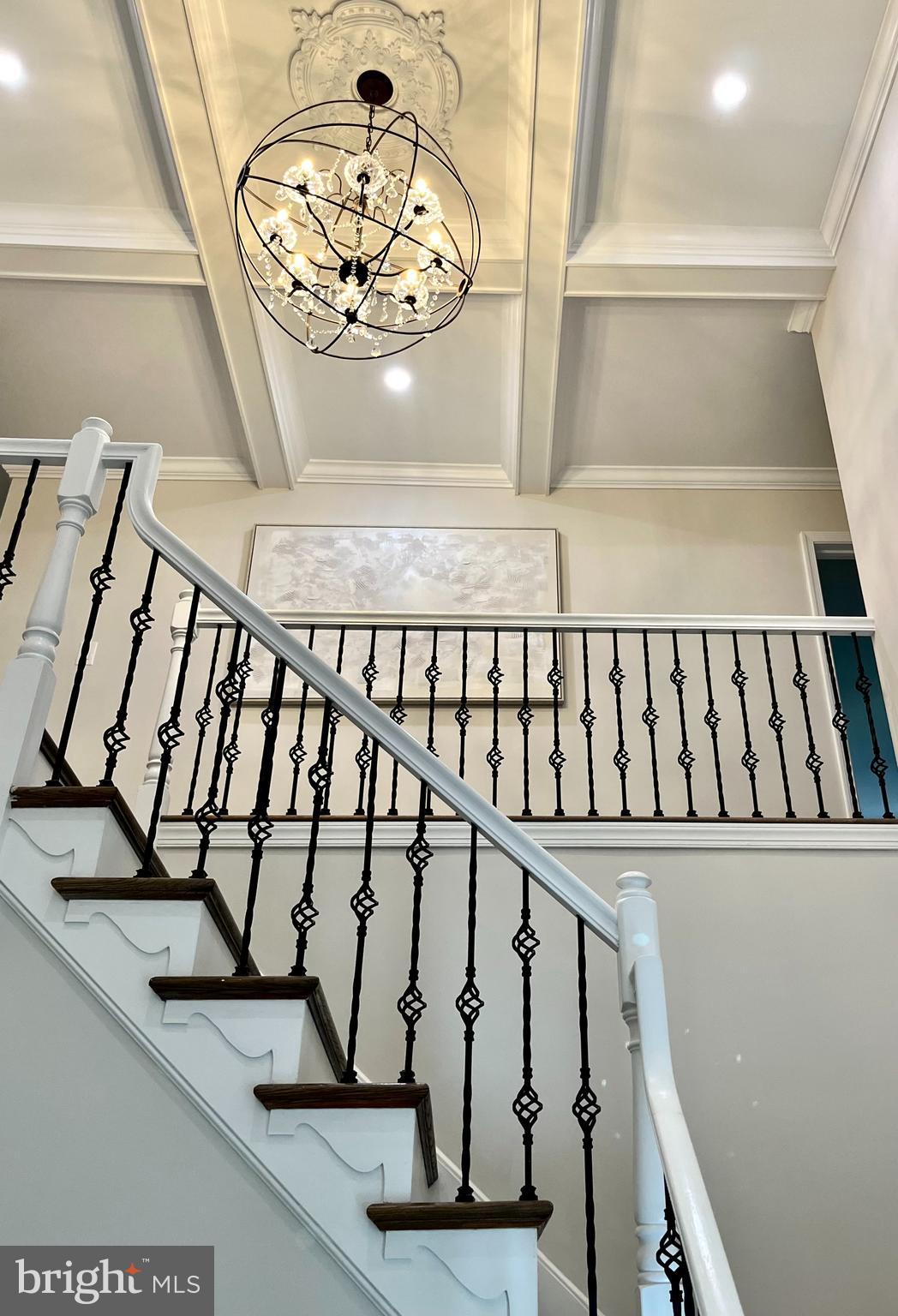 1900 Lafayette Road Gladwyne, PA 19035 - Photo 5 of 35 Foyer/16 Ft. w/coffered ceiling