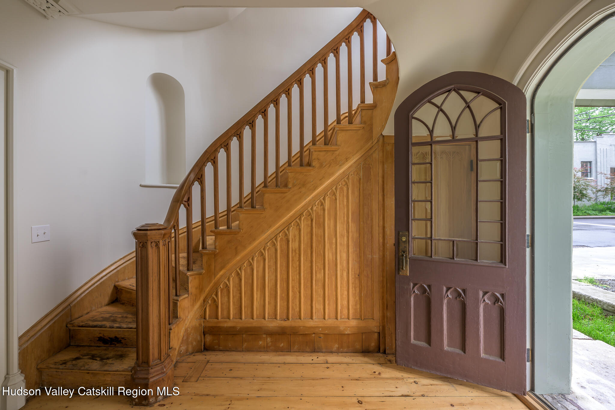 59 Allen Street Hudson, NY 12534 - Photo 10 of 59 a view of entryway with wooden floor and a front door
