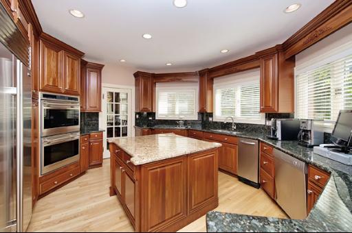 5662 South County Line Road Hinsdale, IL 60521 - Photo 5 of 16 a kitchen with stainless steel appliances granite countertop sink stove top oven and refrigerator