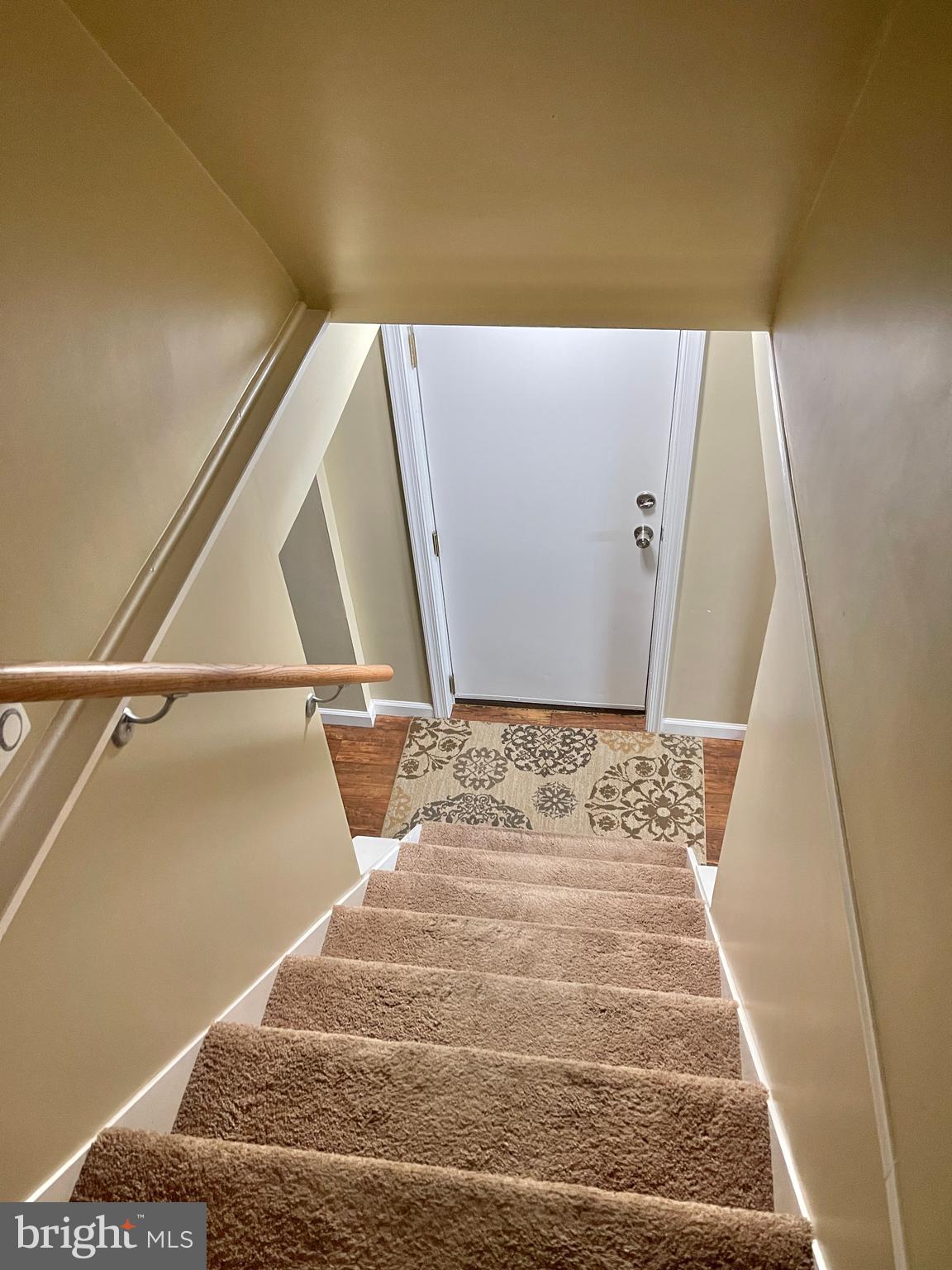 446 Cleveland Road Linthicum Heights, MD 21090 - Photo 31 of 46 Stairs from main level to basement, egress to back