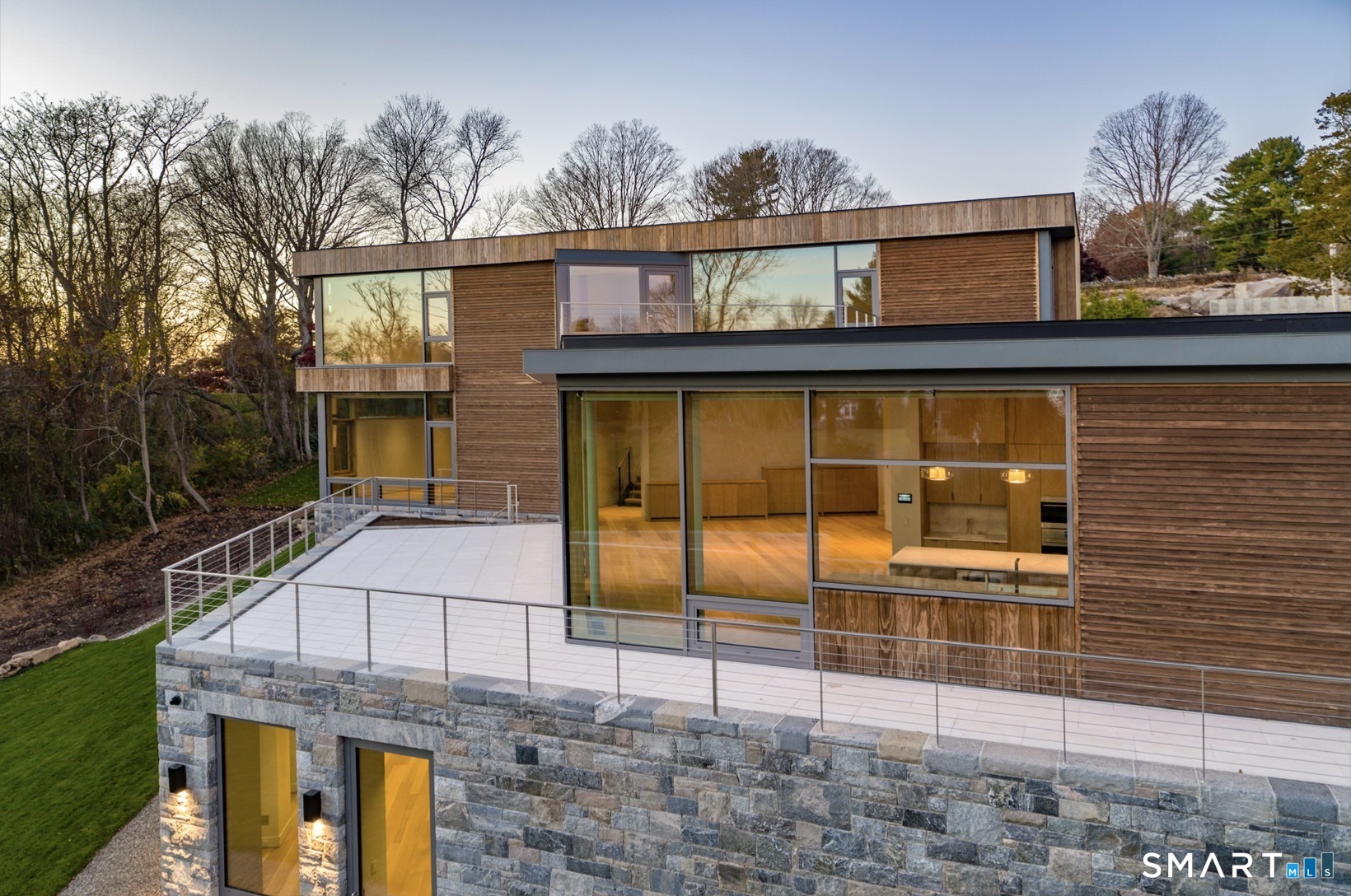 314 Ferry Road Old Lyme, CT 06371 - Photo 10 of 40 Beautiful outdoor deck perfect for entertaining.