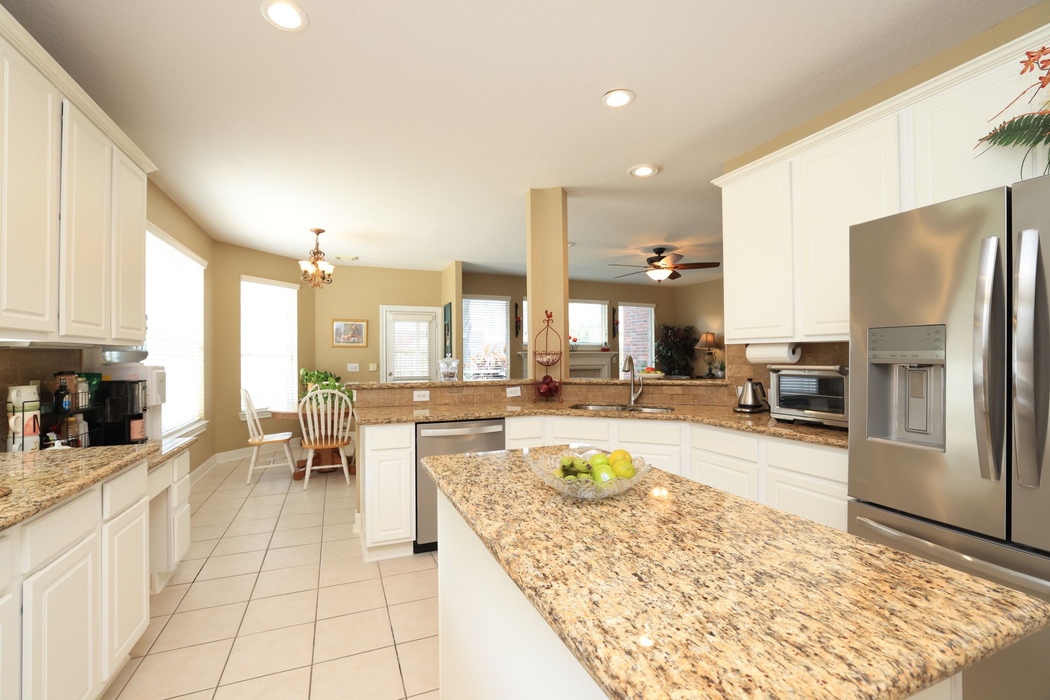 3711 Sapling Trail Court Spring, TX 77388 - Photo 18 of 50 a large kitchen with lots of counter space and stainless steel appliances