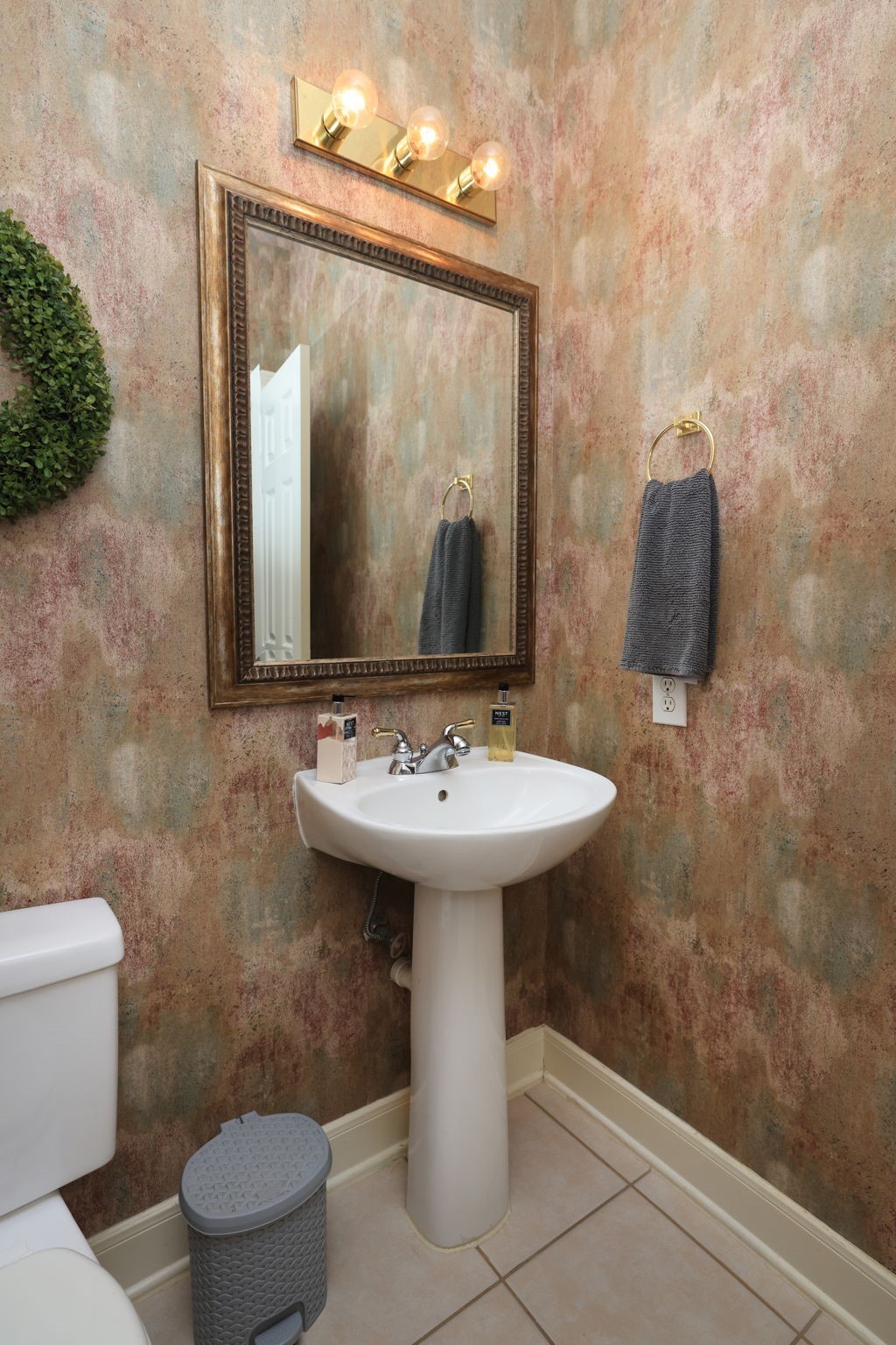 3711 Sapling Trail Court Spring, TX 77388 - Photo 26 of 50 a bathroom with a sink toilet and mirror
