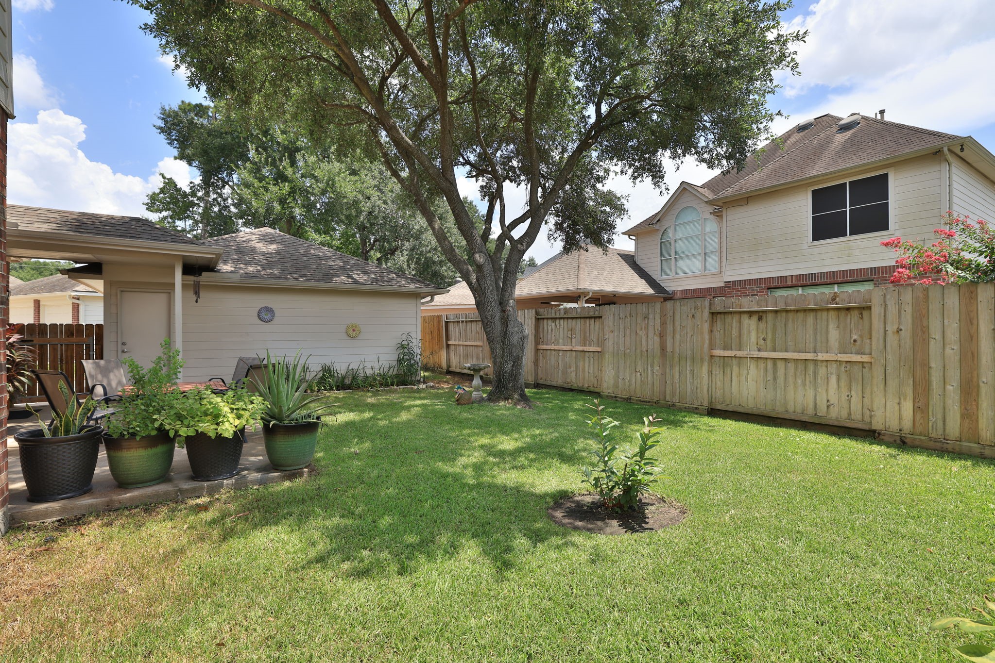 3711 Sapling Trail Court Spring, TX 77388 - Photo 43 of 50 a view of a yard with a house and a large tree