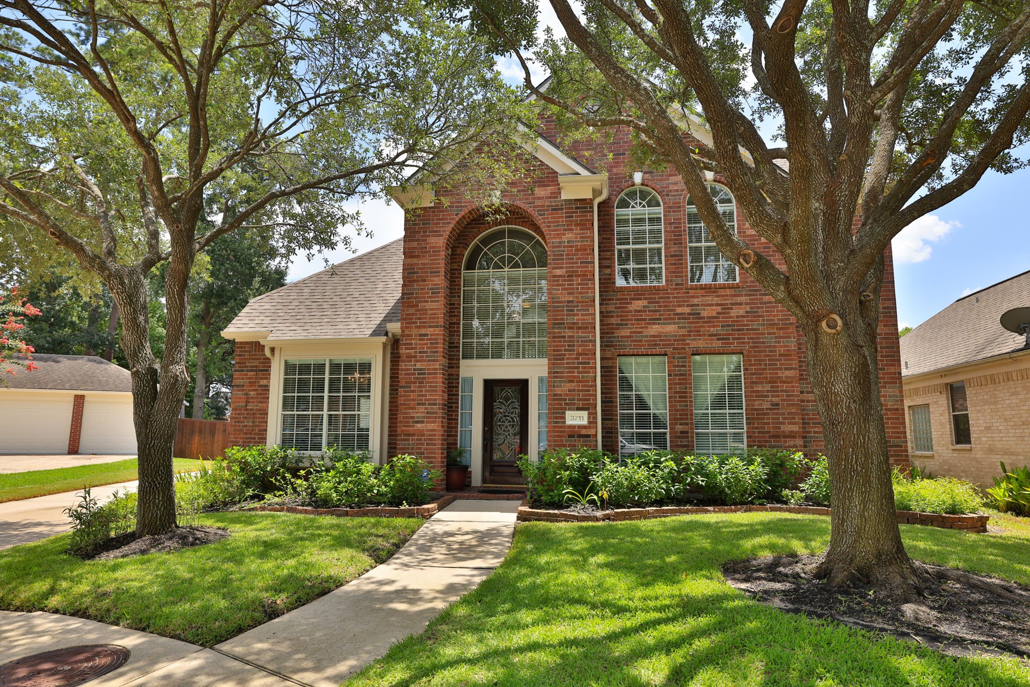 3711 Sapling Trail Court Spring, TX 77388 - Photo 50 of 50 a front view of a house with a yard