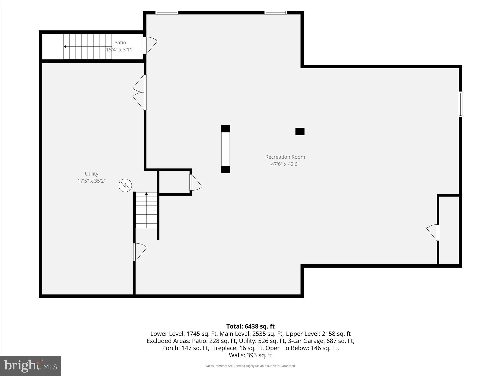1322 Windsor Ridge Lane Annapolis, MD 21409 - Photo 103 of 104 Lower-level floor plan