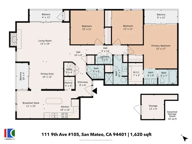 $1,200,000 | 111 9th Avenue, Unit 105, San Mateo, CA 94401