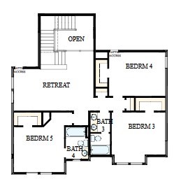 18611 Rumba Court Conroe, TX 77302 - Photo 14 of 14 The success of a floor plan is the way you can move through it…You’ll be amazed at how well this home lives…We call it traffic patterns.