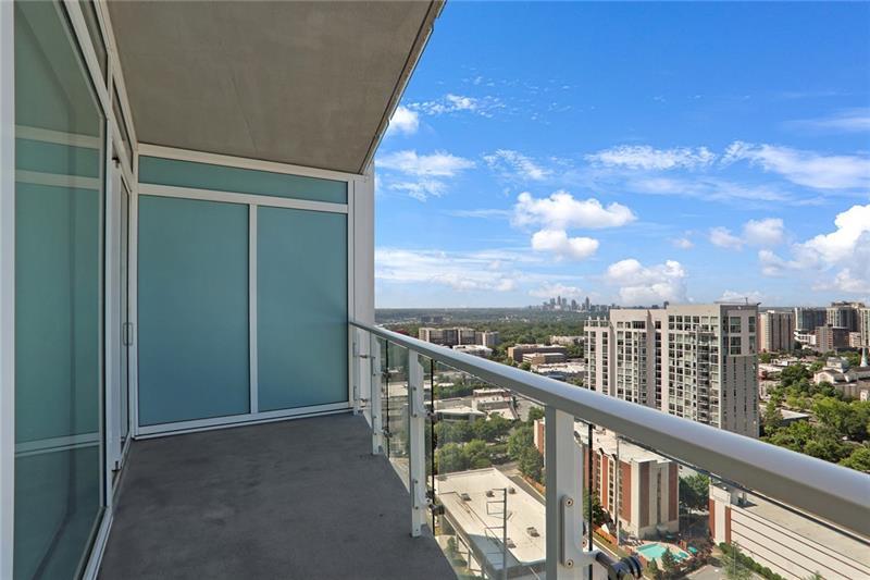 3325 Piedmont Road Northeast, Unit 2404 Atlanta, GA 30305 - Photo 21 of 36 a view of a balcony with city view