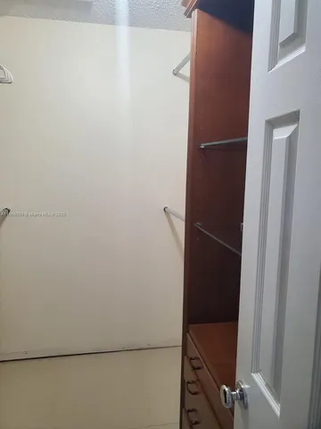 a view of closet
