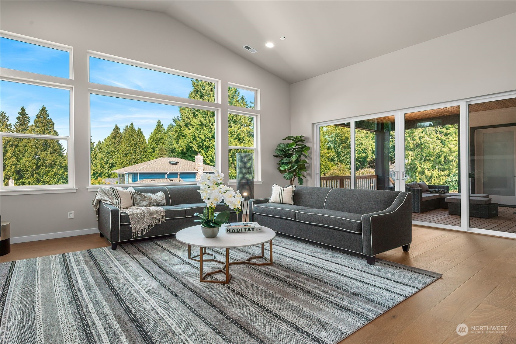 23617 23rd Avenue Southeast Bothell, WA 98021 - Photo 17 of 40 a living room with furniture and a large window