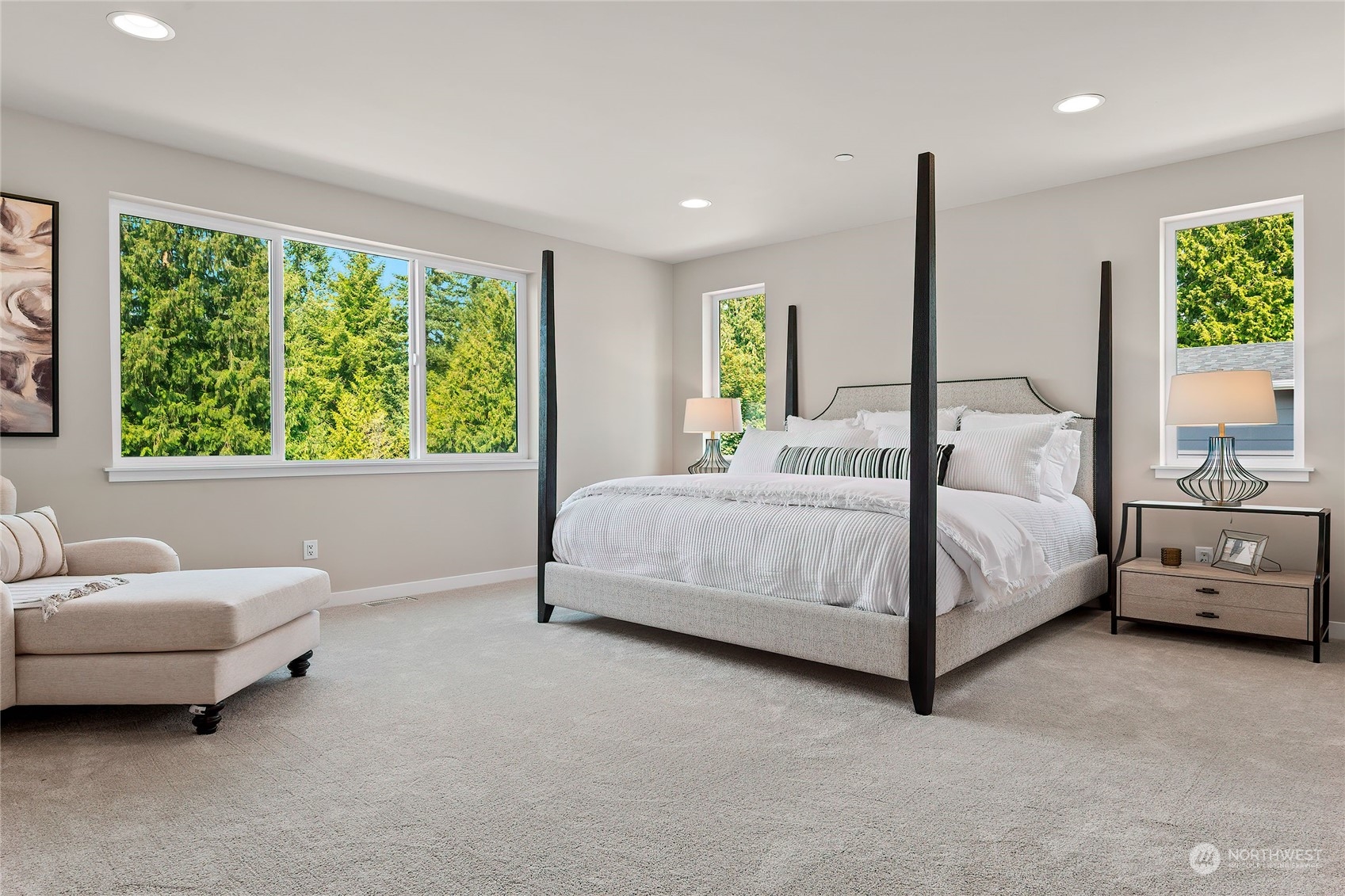 23617 23rd Avenue Southeast Bothell, WA 98021 - Photo 29 of 40 a bedroom with a bed and a couch
