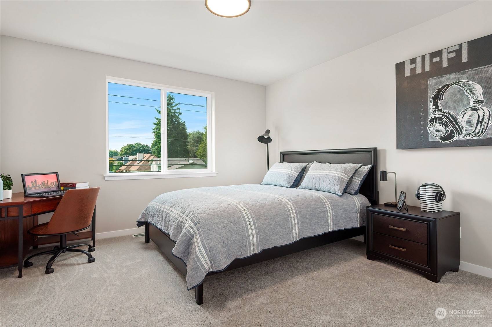 23617 23rd Avenue Southeast Bothell, WA 98021 - Photo 33 of 40 a bedroom with a bed and a window