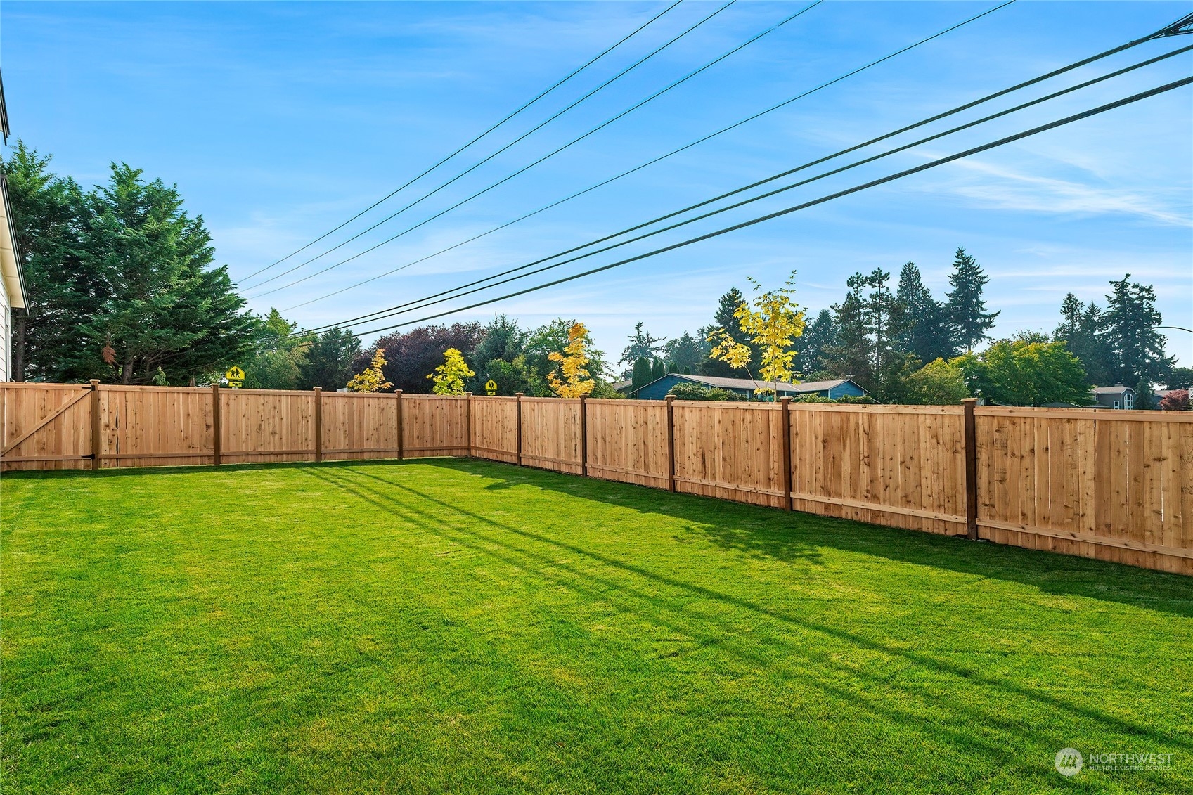 23617 23rd Avenue Southeast Bothell, WA 98021 - Photo 38 of 40 a view of a backyard with wooden fence