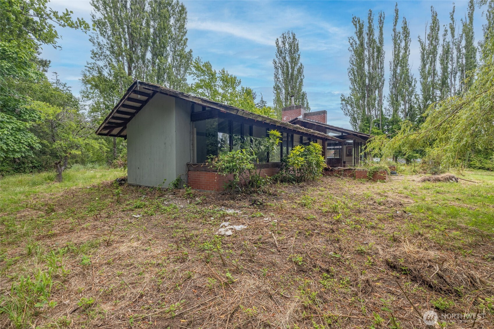4256 Curtis Road Bellingham, WA 98226 - Photo 21 of 31 a backyard of a house with lots of green space