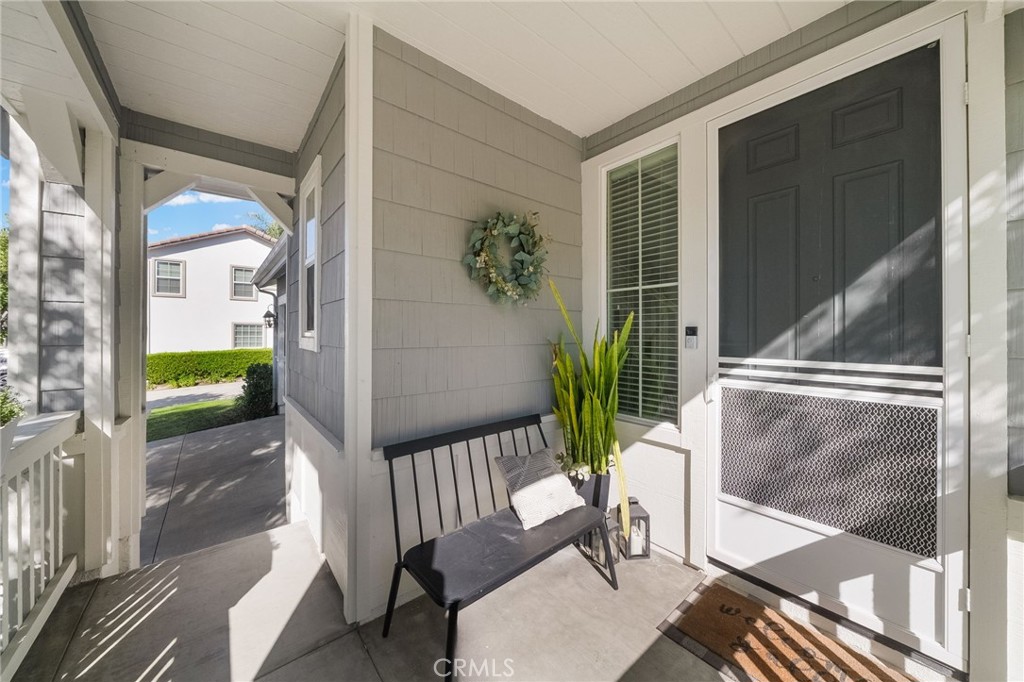 9 Flowerdale Ladera Ranch, CA 92694 - Photo 5 of 54 a view of a porch with a furniture
