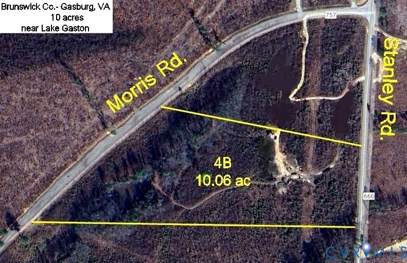 Map of property location featuring property parcel
