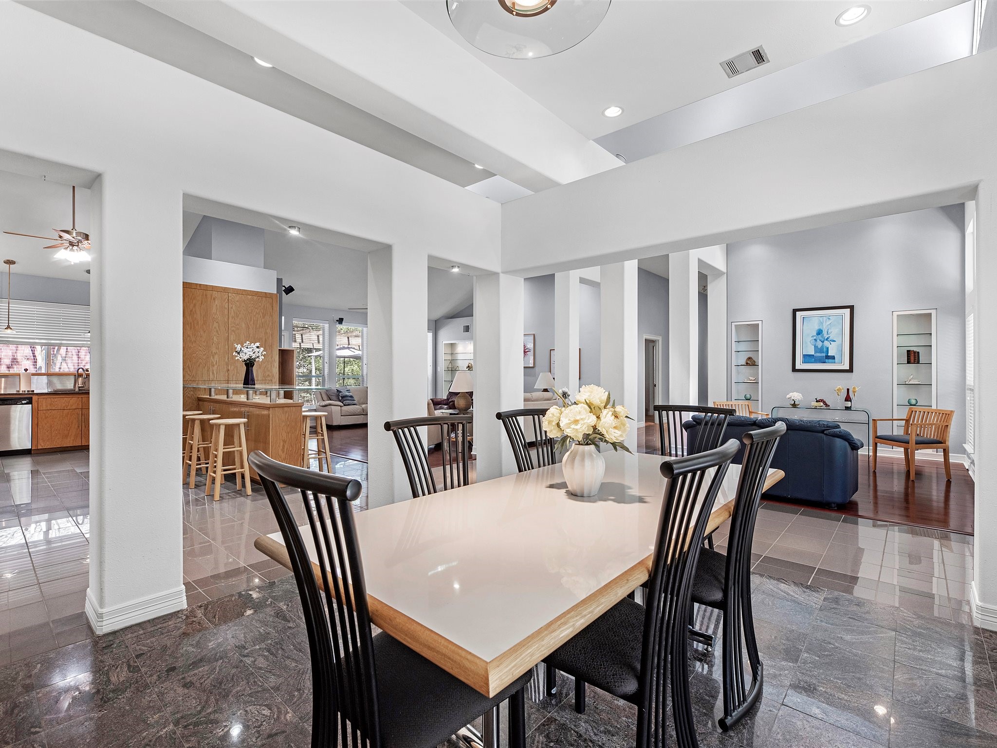 715 Commons Lakeview Drive Huffman, TX 77336 - Photo 26 of 50 a view of a dining area with furniture