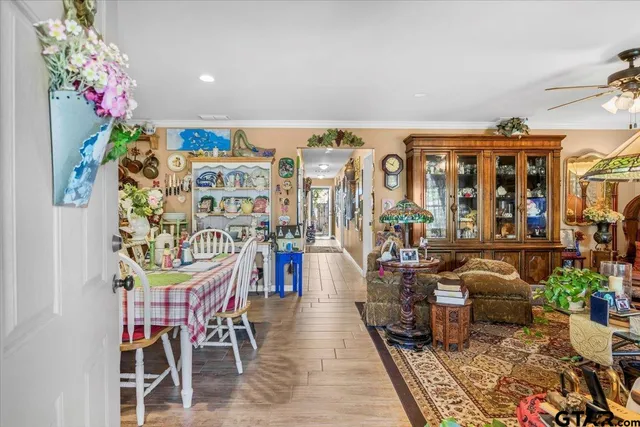 a very nice looking room with furniture and a potted plant