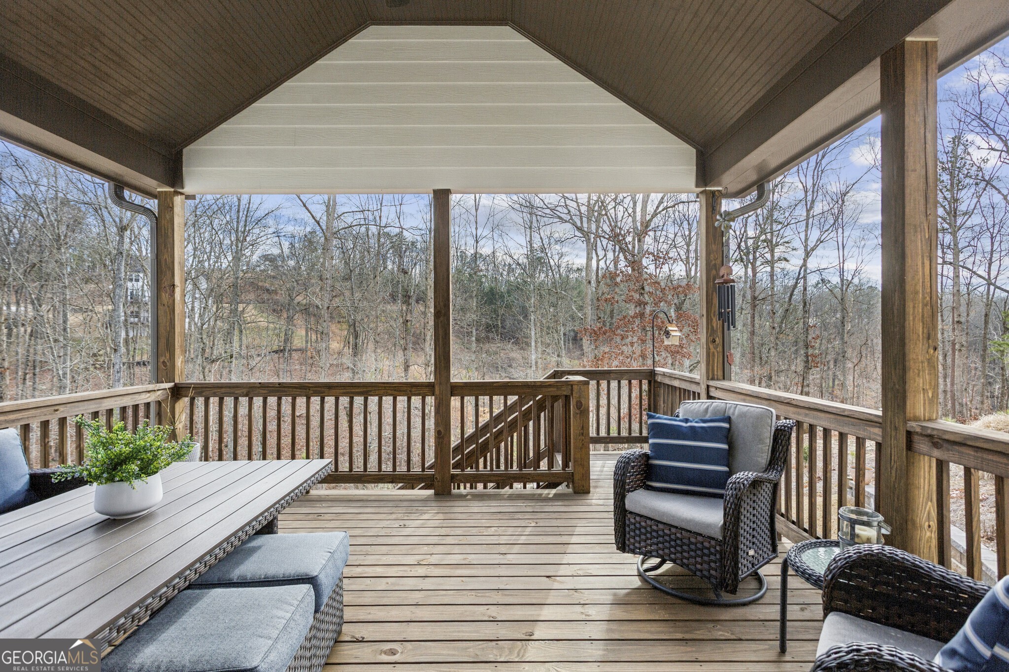 20 Bluestone Way Northeast Cartersville, GA 30121 - Photo 7 of 55 A door off the Dining Area leads to the Covered Back Deck, making Al Fresco Dining easy year-round.