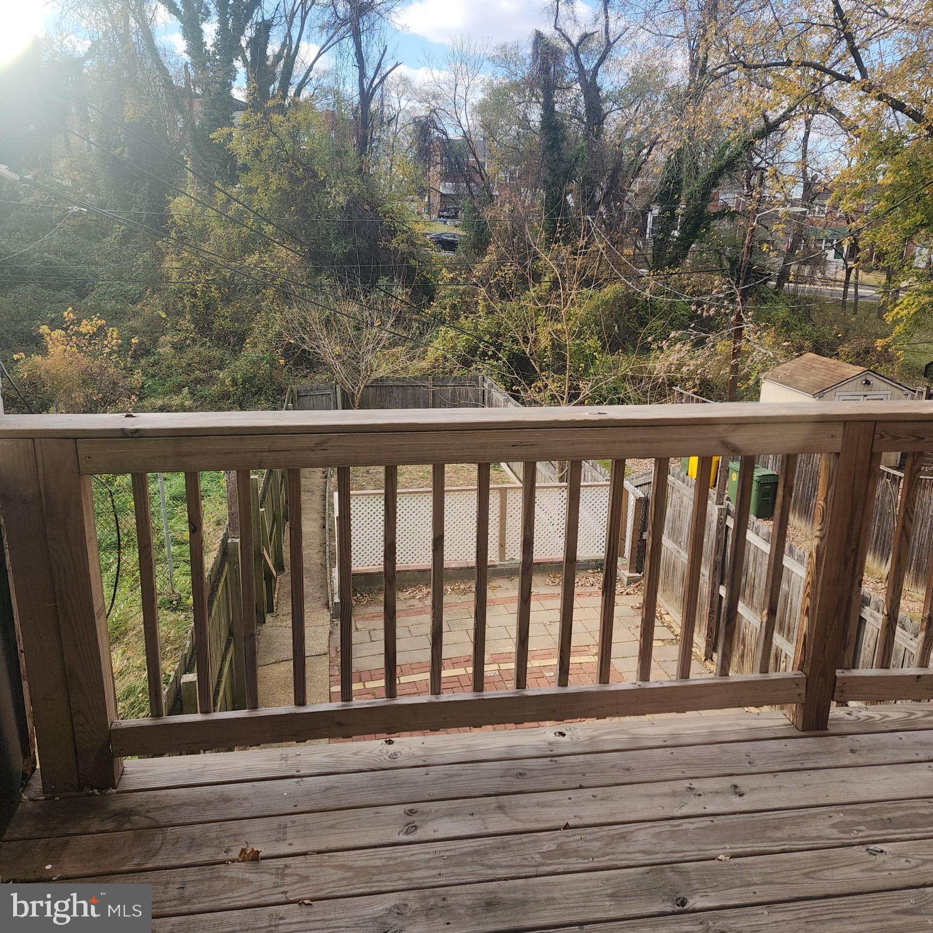 327 Grove Park Road Brooklyn, MD 21225 - Photo 10 of 20 a view of a balcony