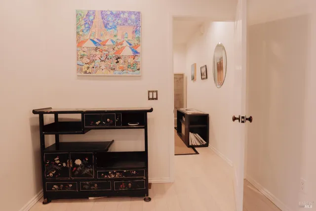 a view of a house with a garage