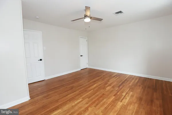 wooden floor in an empty room