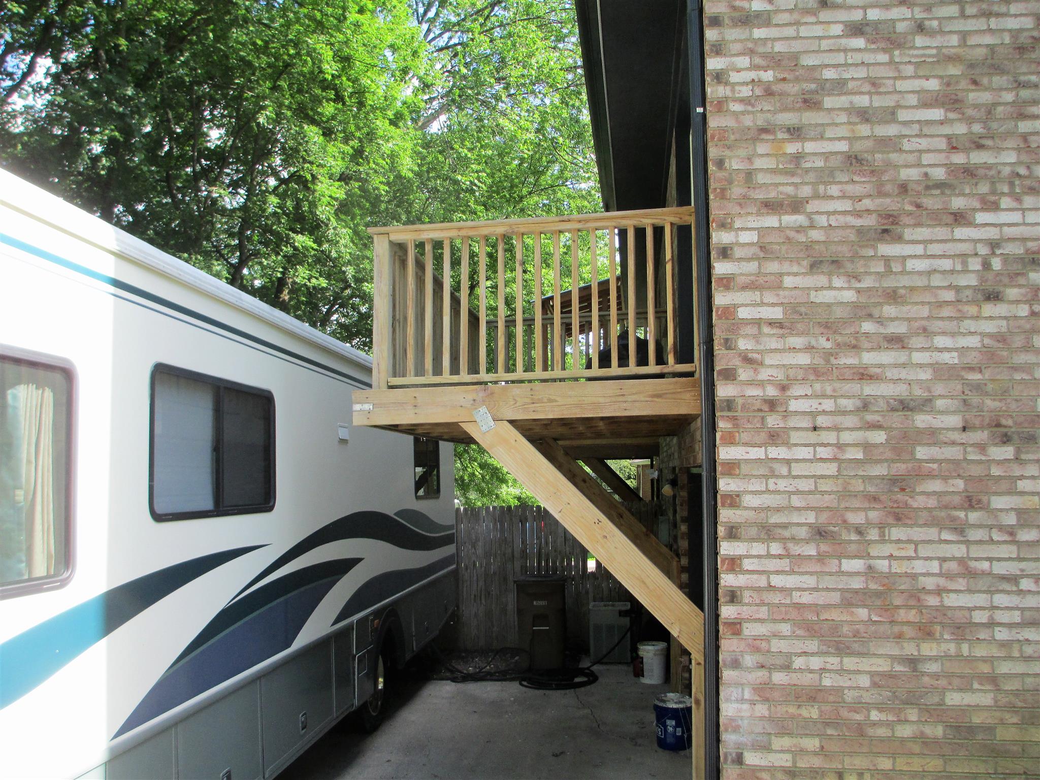 3208 Cedar Ridge Road Nashville, TN 37214 - Photo 16 of 18 Back driveway has enough room to park a huge motor home! (Does not convey)