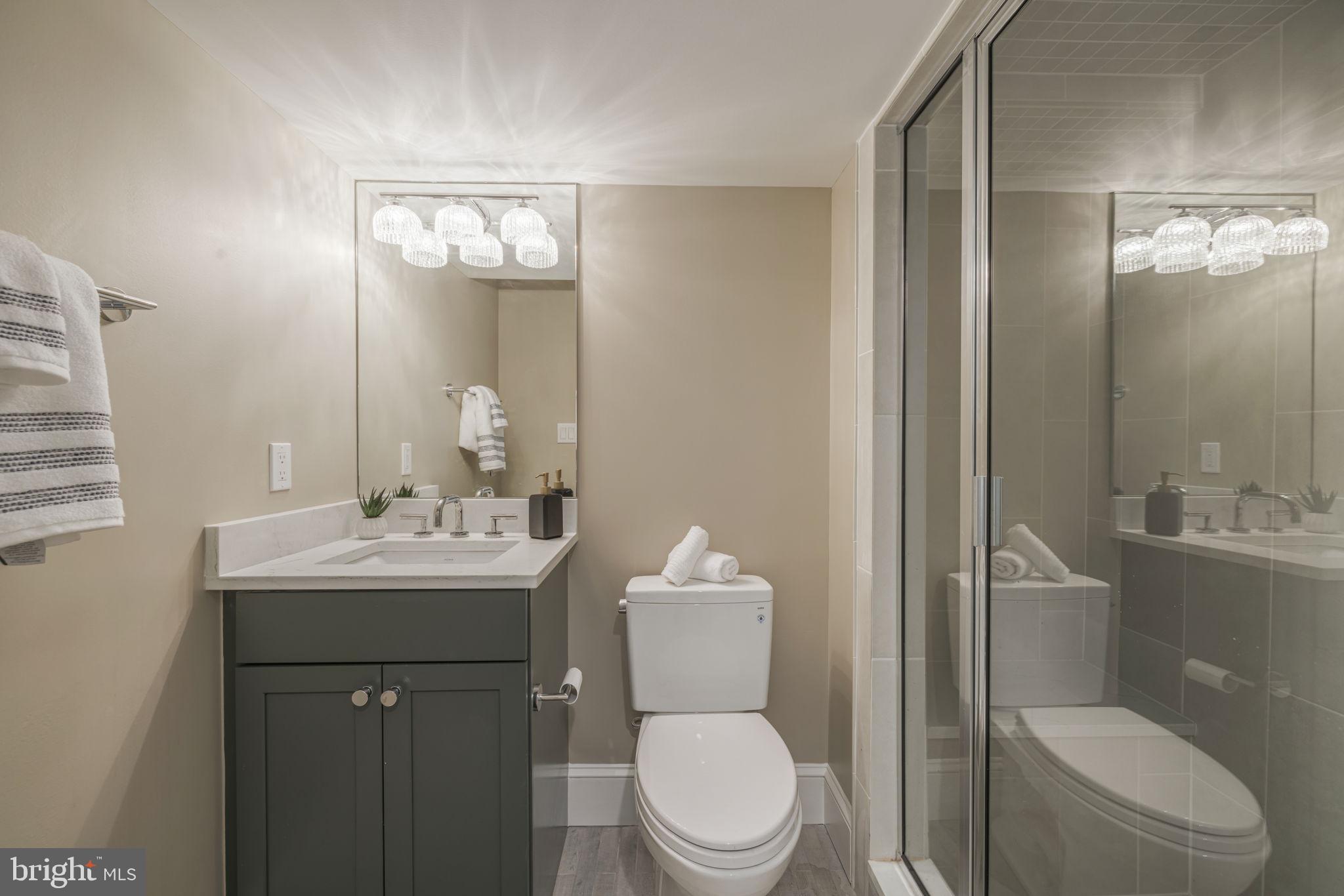 1601 38th Street Northwest Washington, DC 20007 - Photo 54 of 63 Lower-level full bath