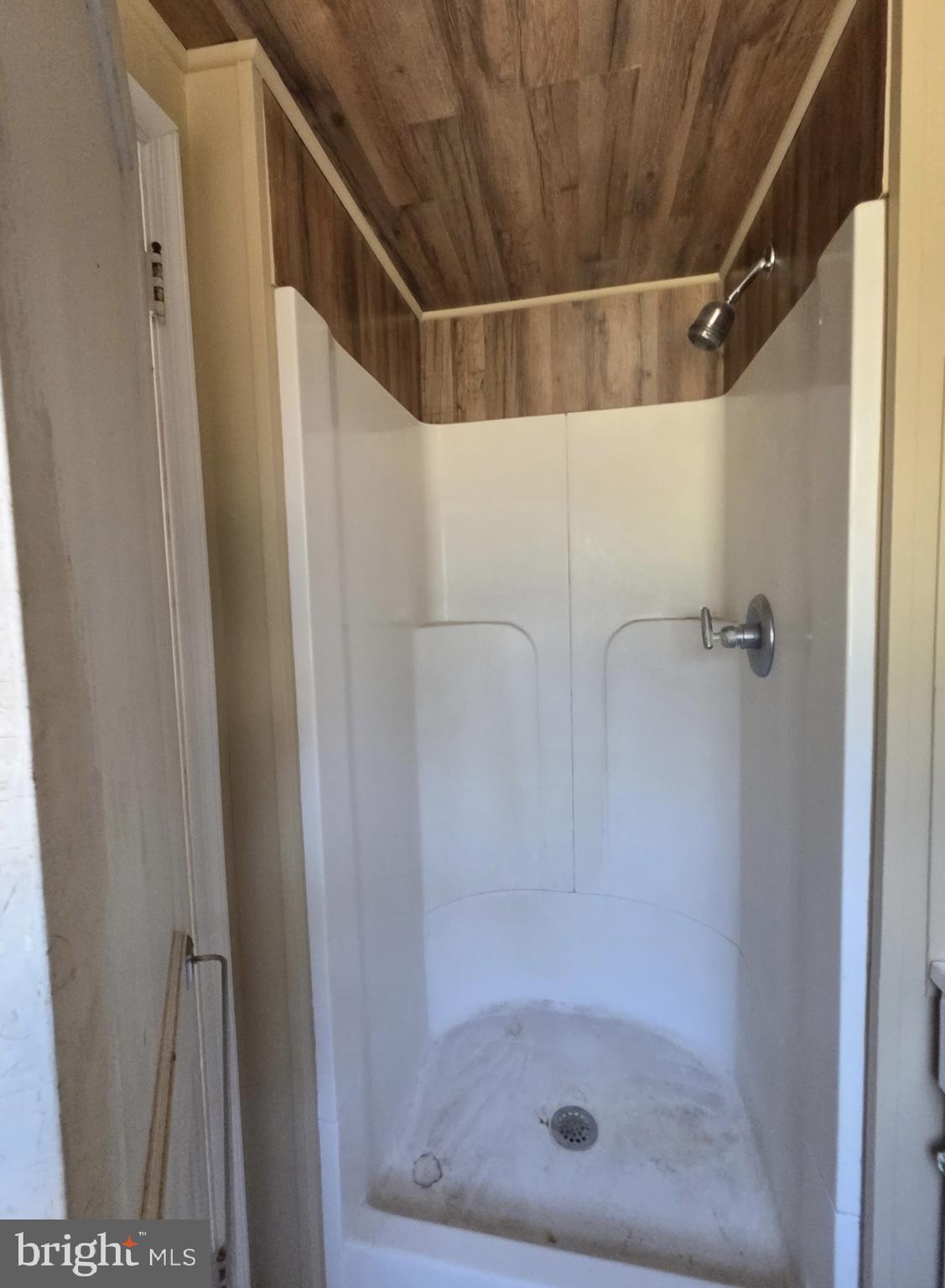 Brady Todd Road Crocheron, MD 21627 - Photo 32 of 111 a bathroom with a glass door shower