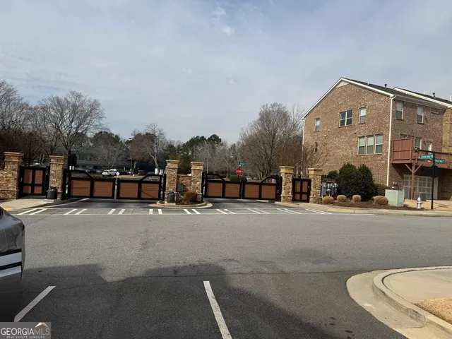 a view of a terrace with sitting area