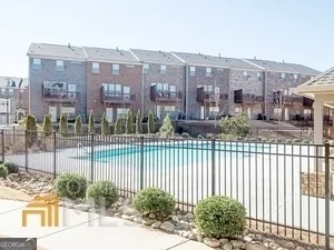 a view of a city with tall buildings