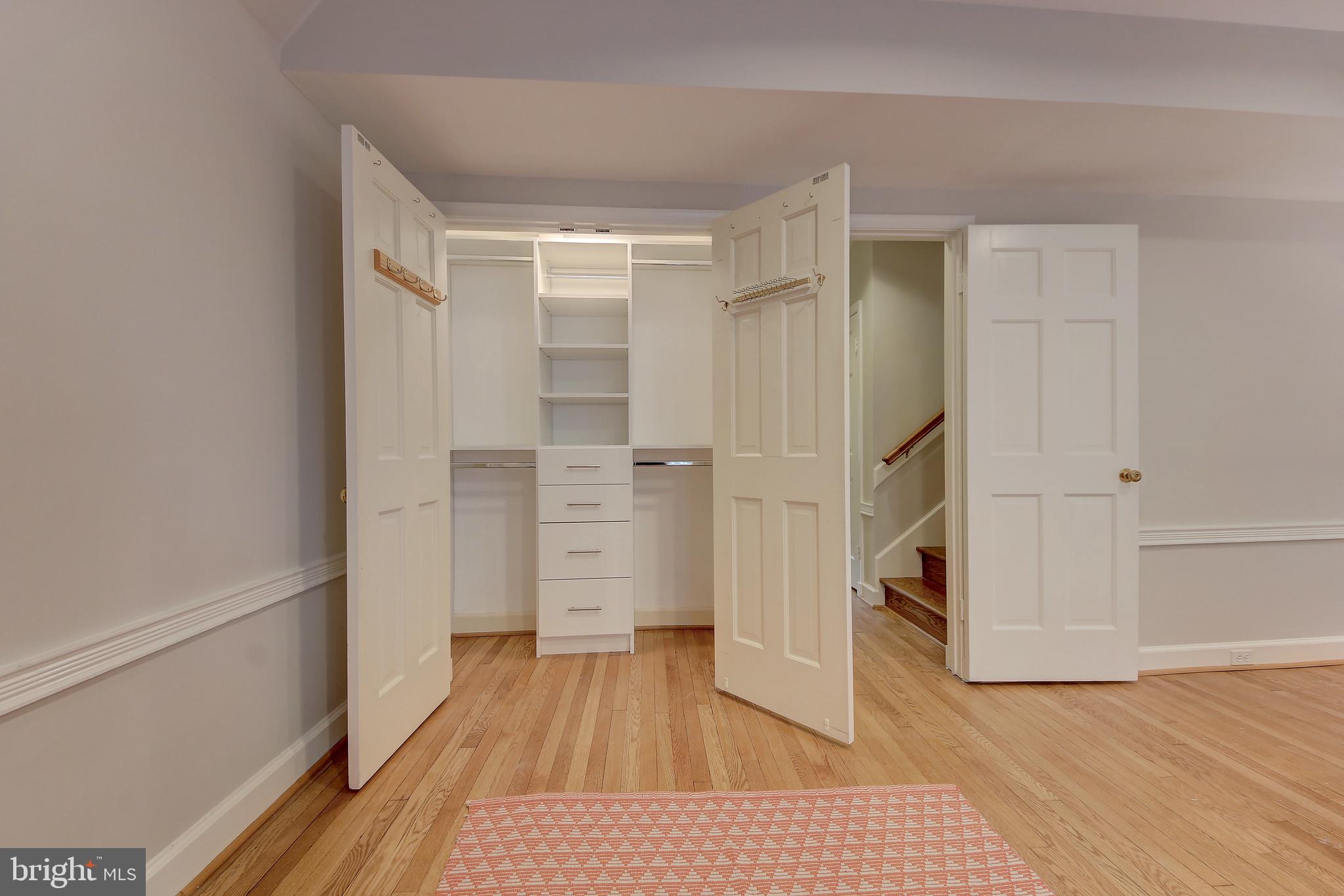 4417 Q Street Northwest Washington, DC 20007 - Photo 13 of 29 Large custom closet (2nd Primary Ste)