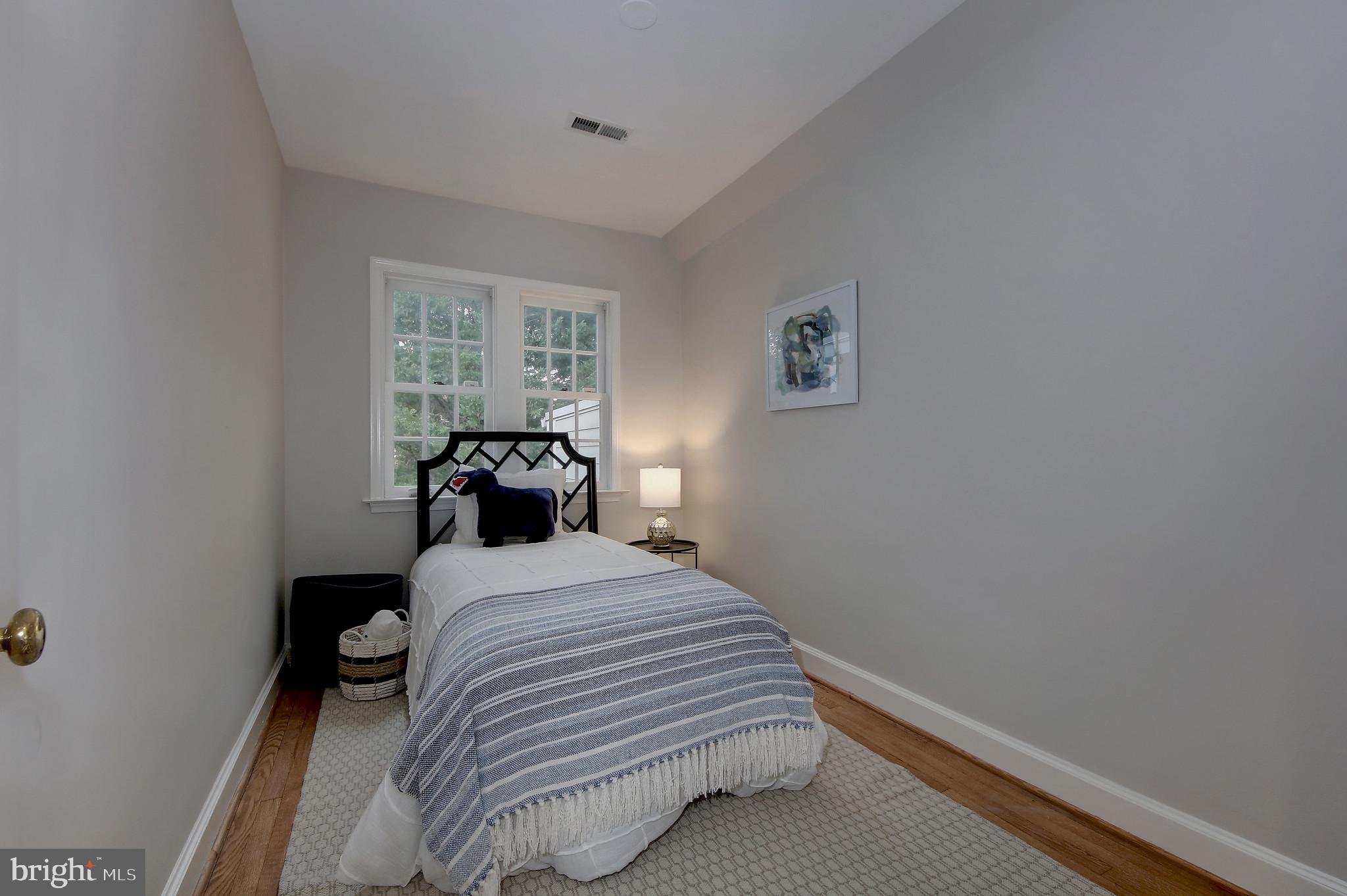 4417 Q Street Northwest Washington, DC 20007 - Photo 15 of 29 Second floor Bedroom #3