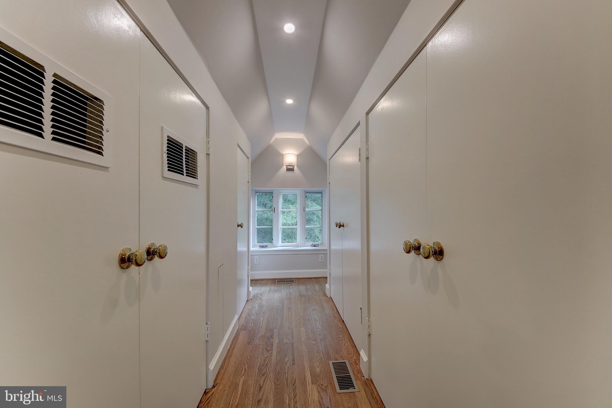4417 Q Street Northwest Washington, DC 20007 - Photo 19 of 29 Master Suite dressing area. Abundant closets!