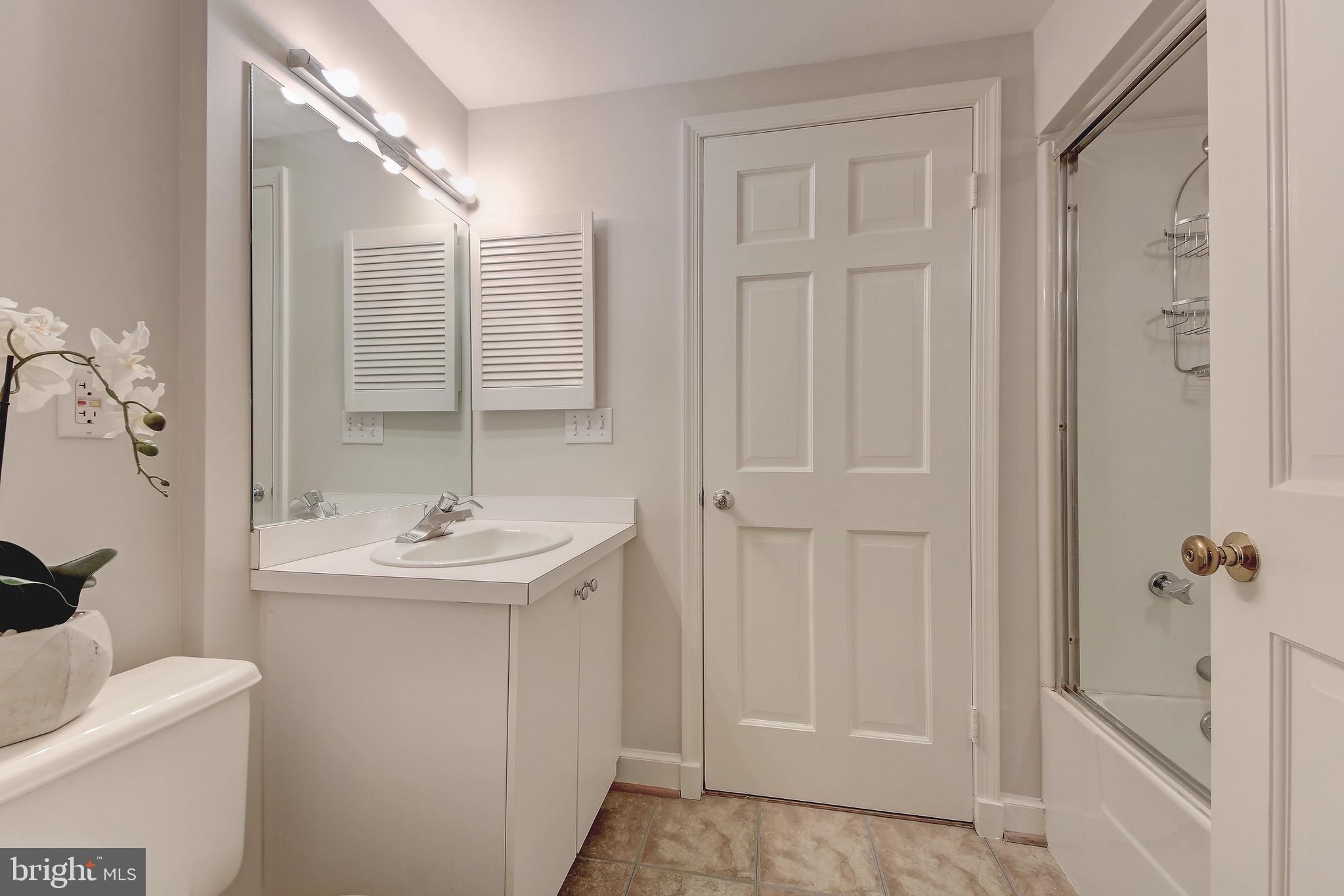 4417 Q Street Northwest Washington, DC 20007 - Photo 24 of 29 Jack and Jill Bath for Family Room and Bedroom