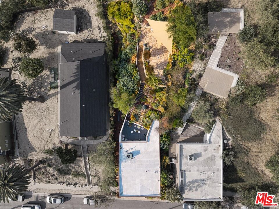 3733 Rolle Street Los Angeles, CA 90031 - Photo 32 of 36 an aerial view of a house with a yard