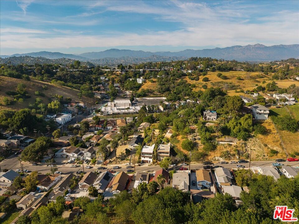 3733 Rolle Street Los Angeles, CA 90031 - Photo 33 of 36 an aerial view of residential building and trees around