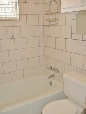 9807 Mountain Quail Road Austin, TX 78758 - Photo 12 of 19 a bathroom with a bathtub and a toilet