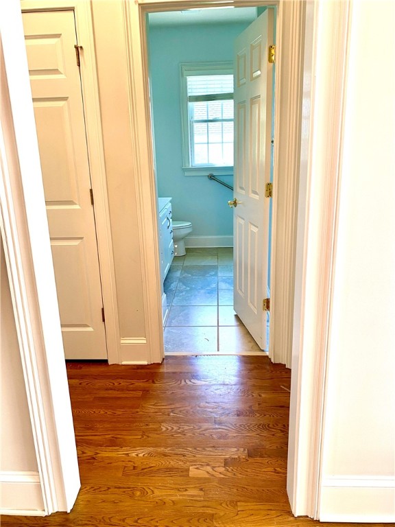 53 Angus Run Seneca, SC 29672 - Photo 19 of 49 Hallway To Garage, Bathroom, & Laundry Room