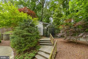 9613 Brunett Avenue Silver Spring, MD 20901 - Photo 11 of 52 Steps to the detached garage