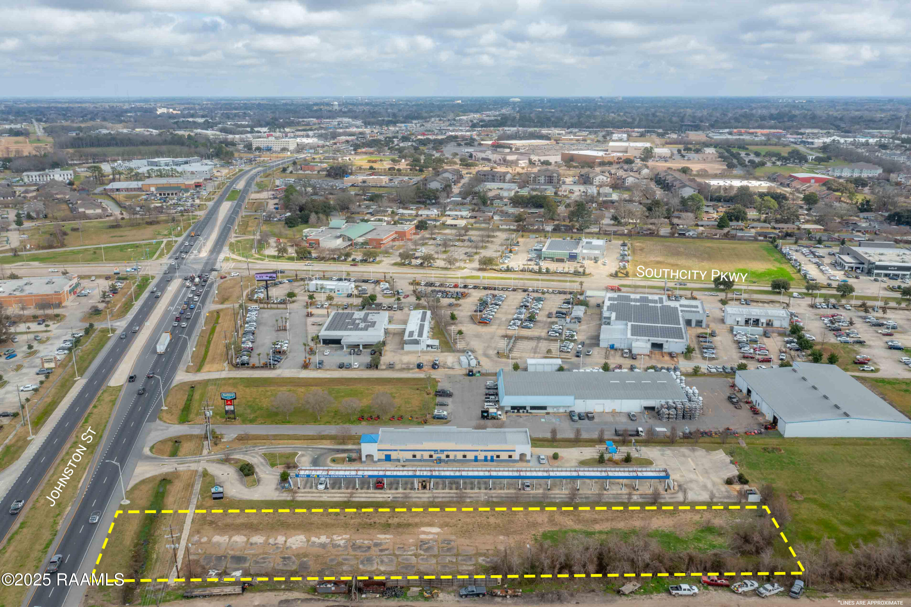 6153 Johnston Street Lafayette, LA 70503 - Photo 2 of 5 Aerial View