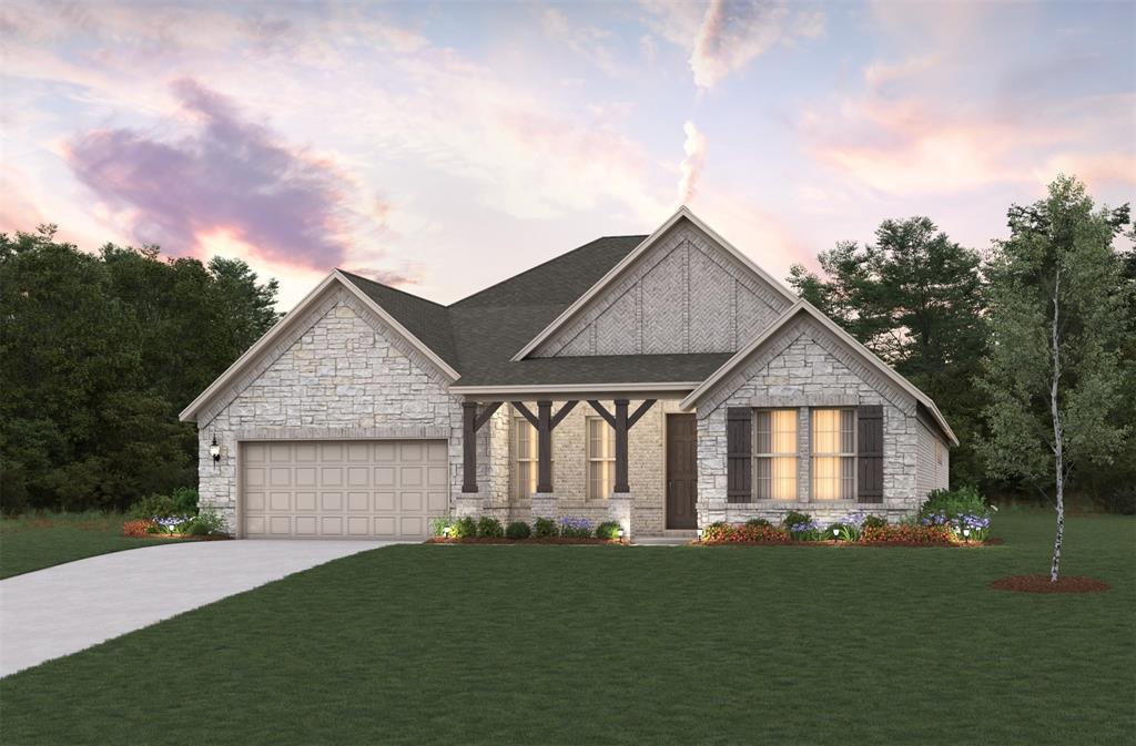 815 Anthem Lane Forney, TX 75126 - Photo 5 of 13 Beazer Homes Lovers Landing Driftwood Floorplan.