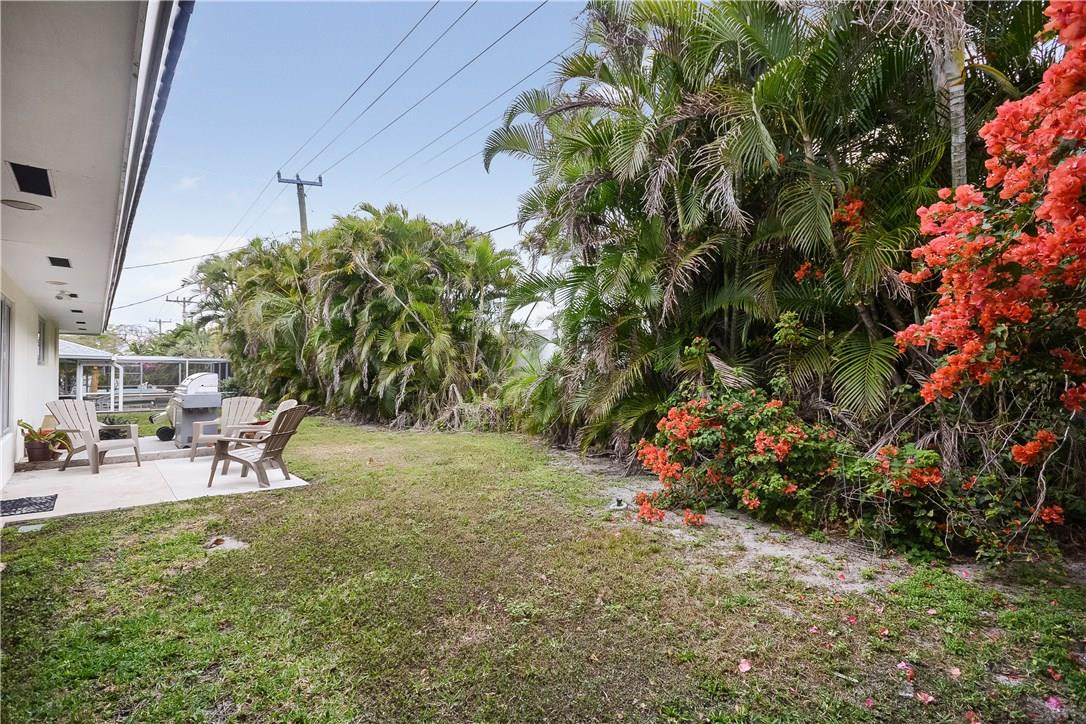 1372 Northwest 4th Court Boca Raton, FL 33432 - Photo 21 of 25 Backyard with 9 Foot Privacy Fence